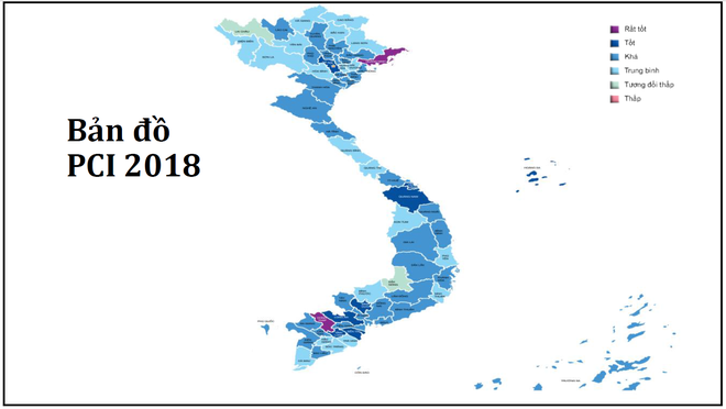 Hà Tĩnh tăng 10 bậc trong bảng chỉ số PCI 2018, vào nhóm khá của cả nước